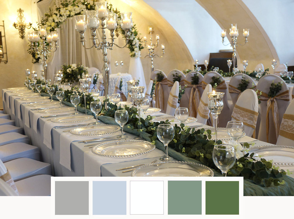 Hochzeitsdeko-Eukalyptus-look