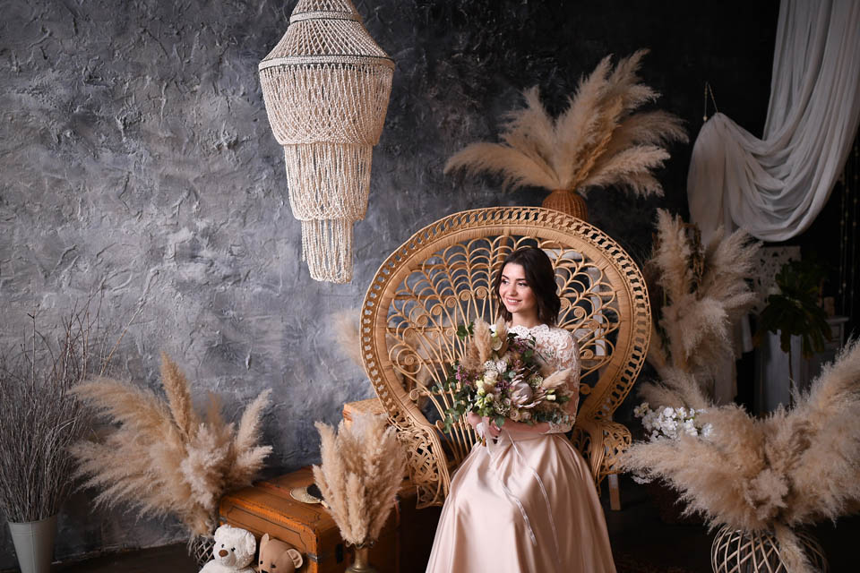 Pfausessel-bohohochzeit