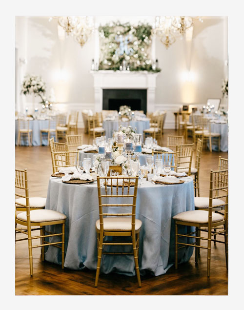 Hochzeitsdeko---blau