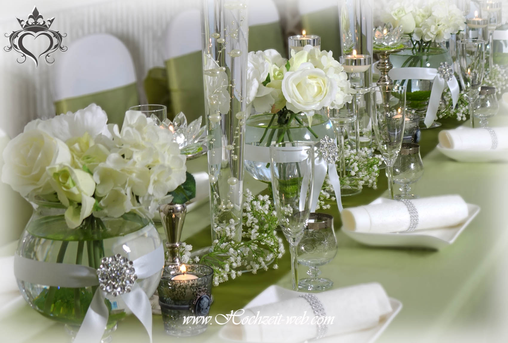 Elegante Und Extravagante Vasen Fur Tischdekoration Hochzeitsdeko